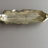 silver metal bread basket