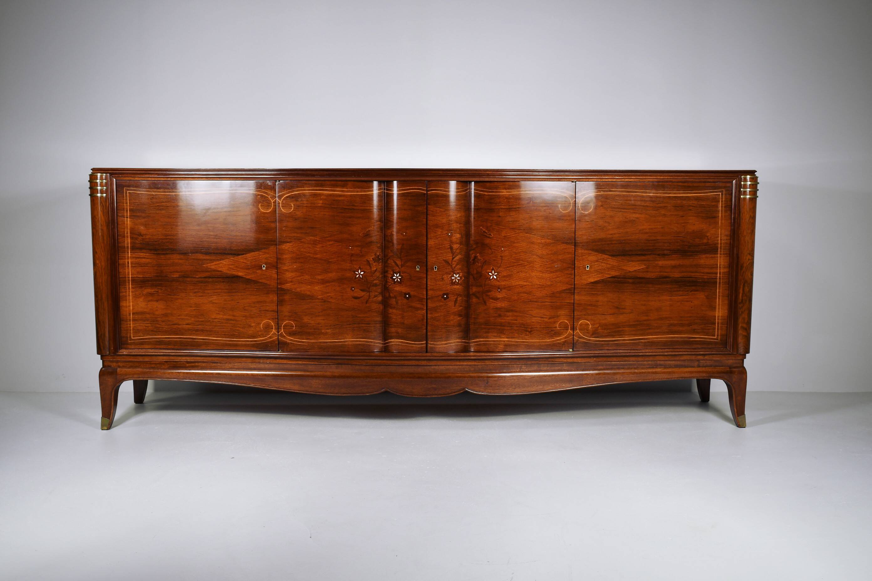 Vintage Art Deco sideboard by Jules Leleu, France 1940
