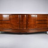 Vintage Art Deco sideboard by Jules Leleu, France 1940