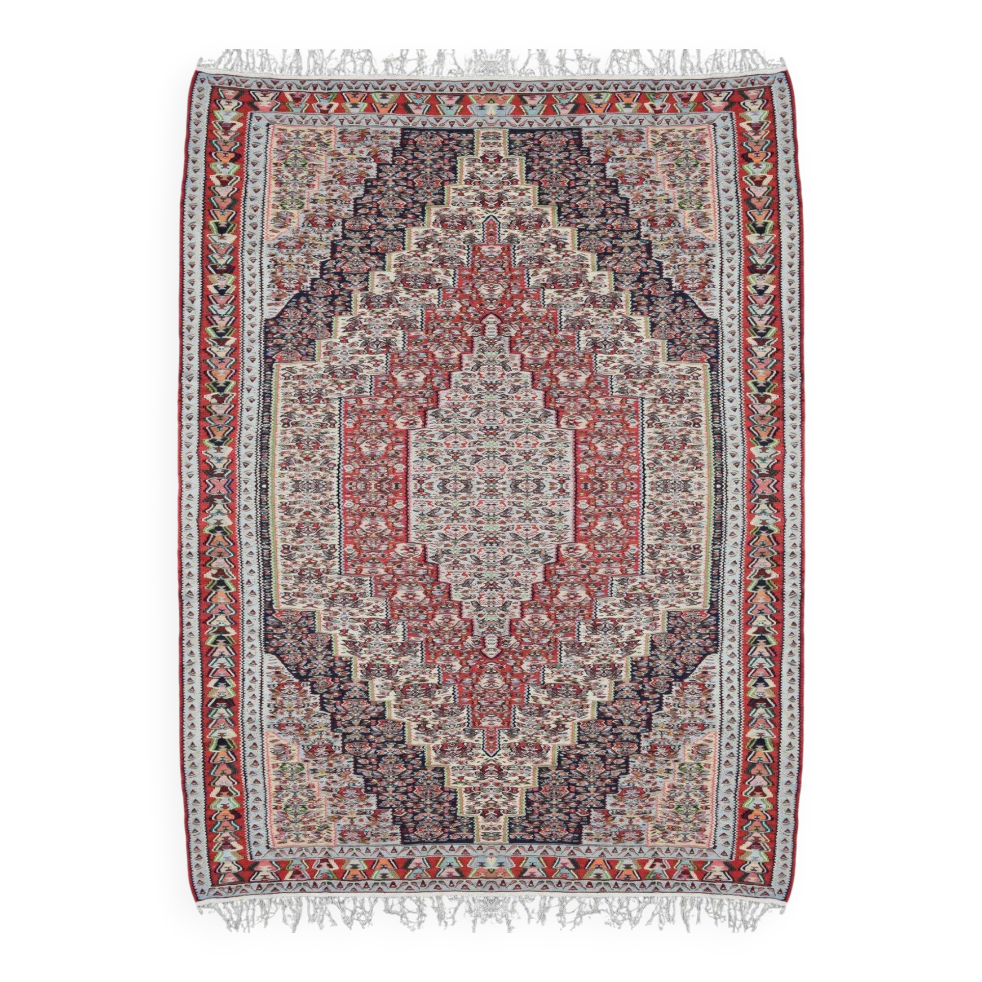Kilim Rug: Senneh Iran: 2.95 x 2.00 metres - "Galerie Sardje"
