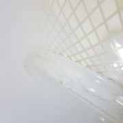 Vintage glass hanging lamp circa 1960