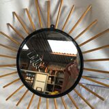 Miroir soleil vintage 34x34cm