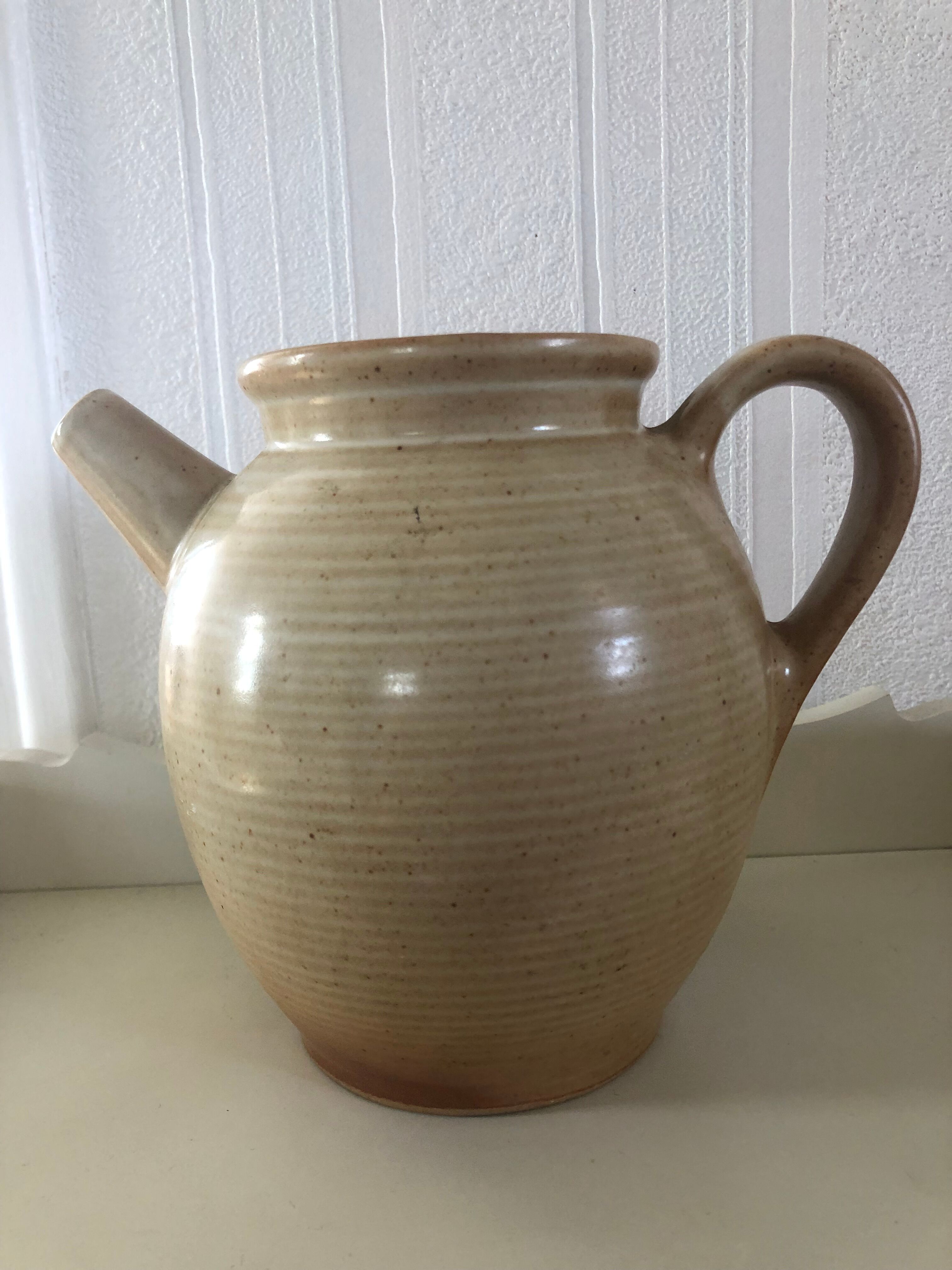 Stoneware jug