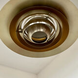 Old Scandinavian design suspension lamp Preben Fabricius and Jørgen Kastholm for Nordisk Solar vintage