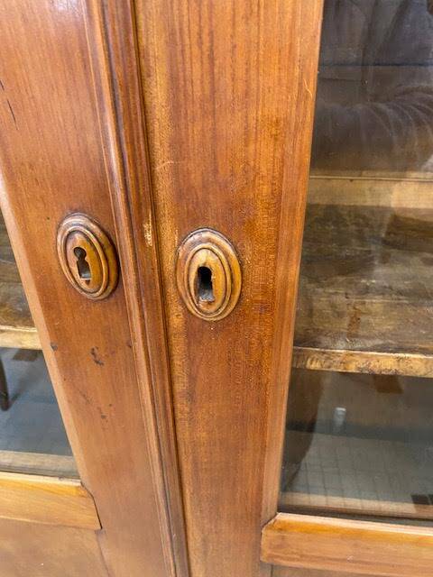 Cherry wood bookcase