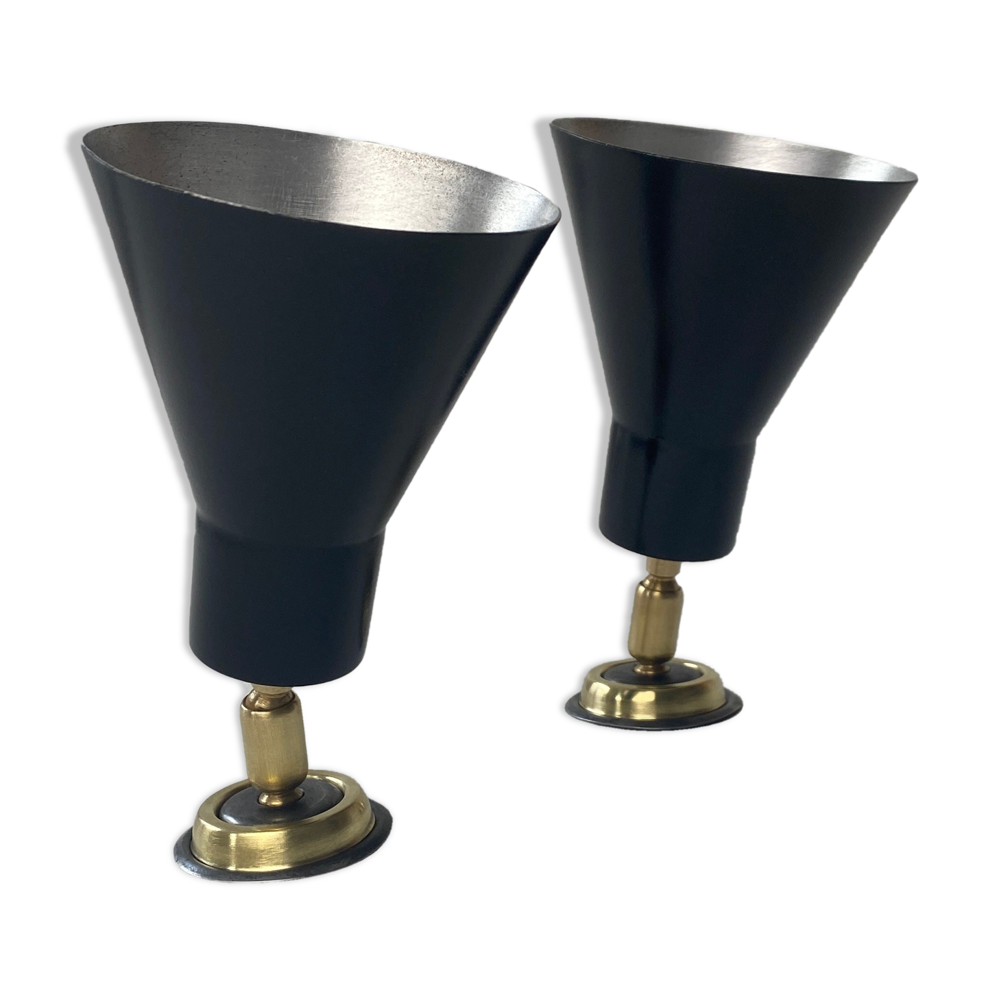 Pair of vintage old sconces 1950