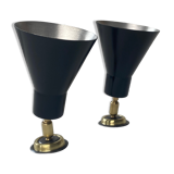 Pair of vintage old sconces 1950