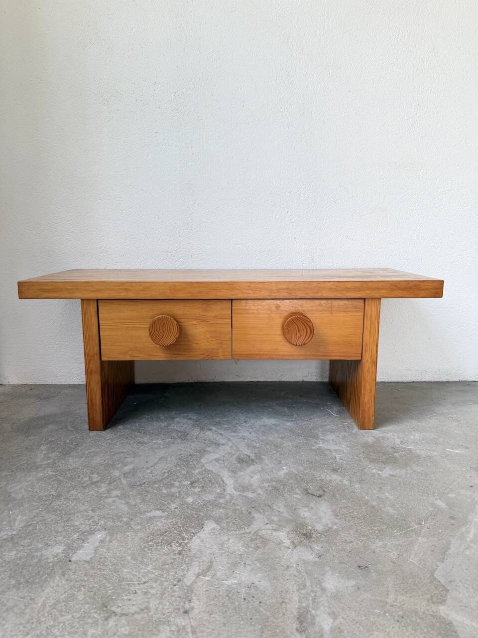 Perriand style low occasional furniture