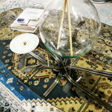 Orange coffee table smoked glass