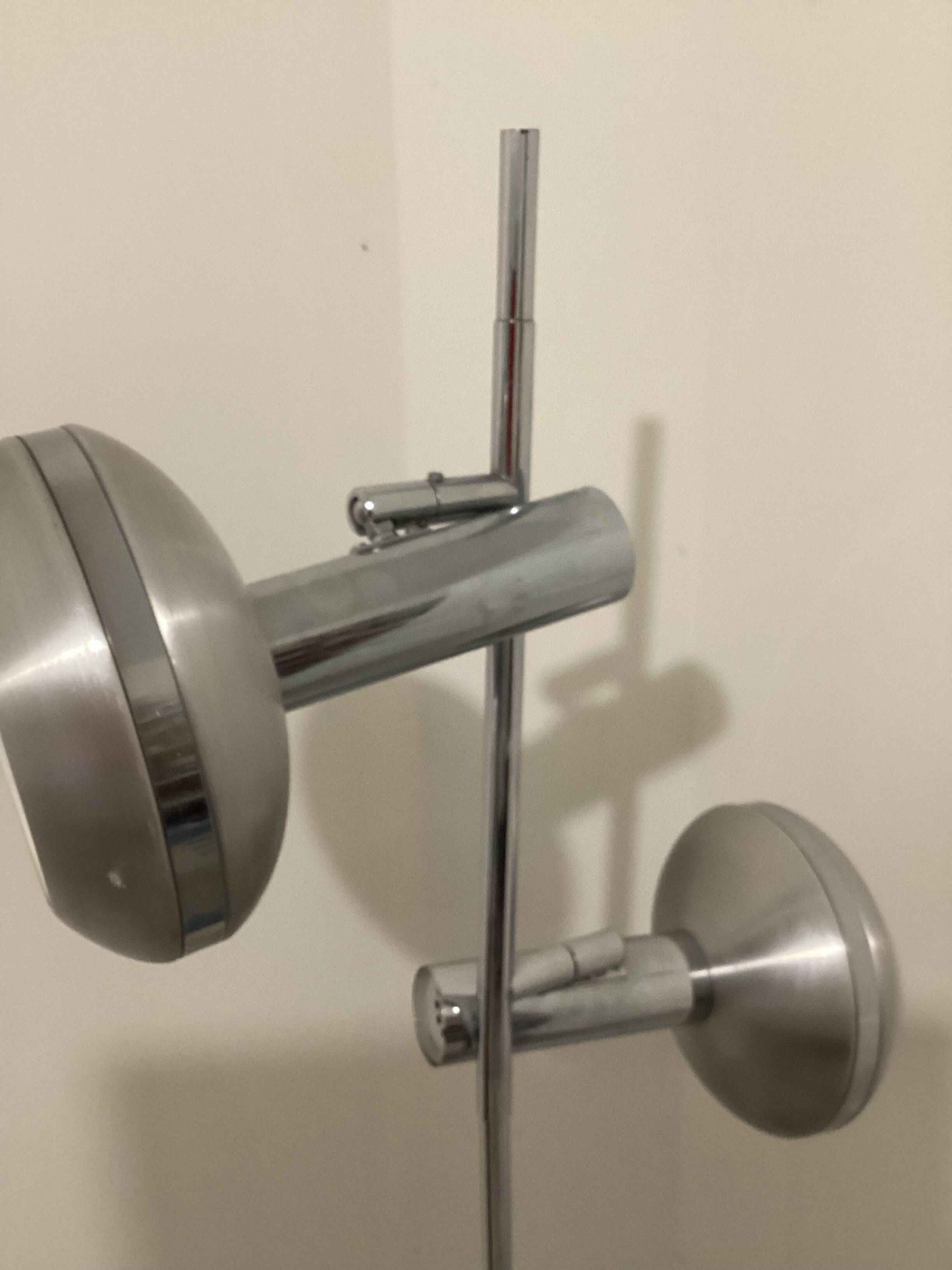 Vintage floor lamp 1970, signed OMI