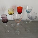 6 Verres à pieds