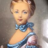 Ancient Miniature Napoleon III