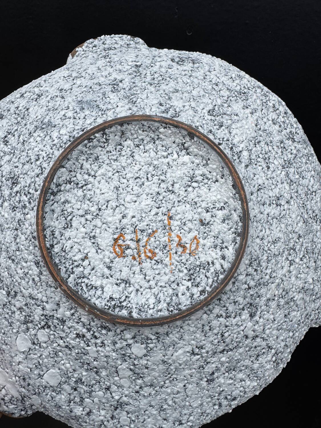 Ceramic pocket dish Vallauris 1960s