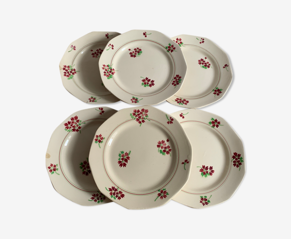 6 assiettes Moulin des Loups