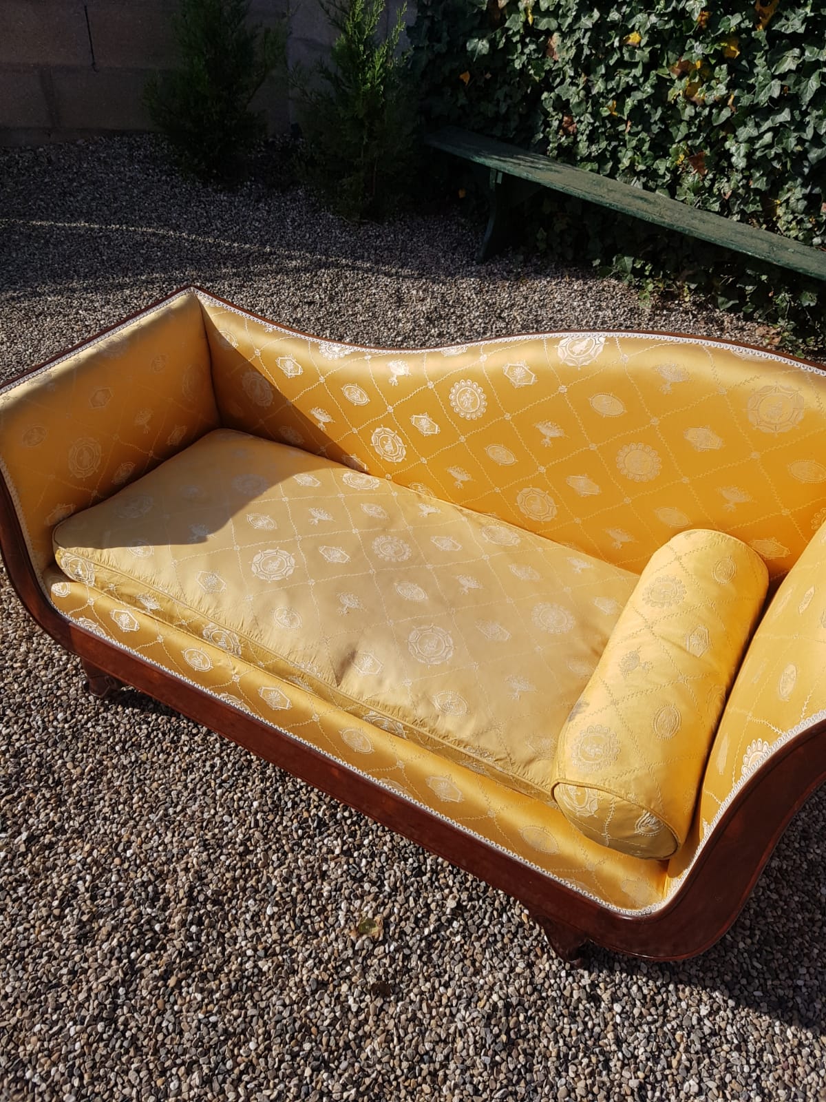 Restoration period recamier daybed