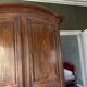 Louis XV walnut wardrobe, 18th century