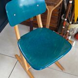 Casala vintage blue/green children's chair