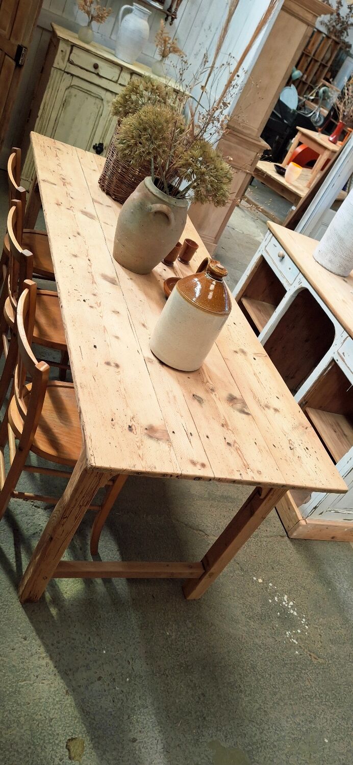 Old farmhouse table