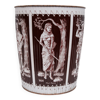 Robin Hood Metal paper basket 1960s England