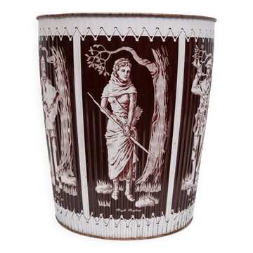 Robin Hood Metal paper basket 1960s England