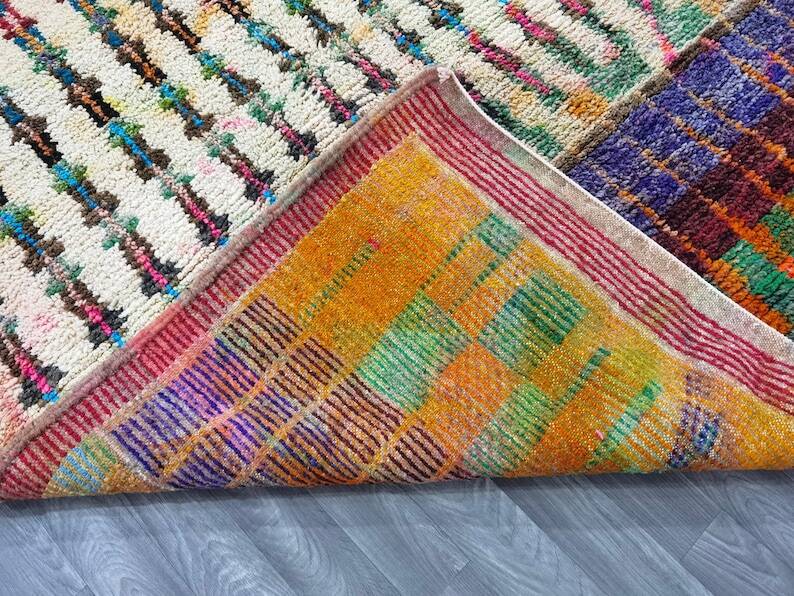 Tapis marocain orange