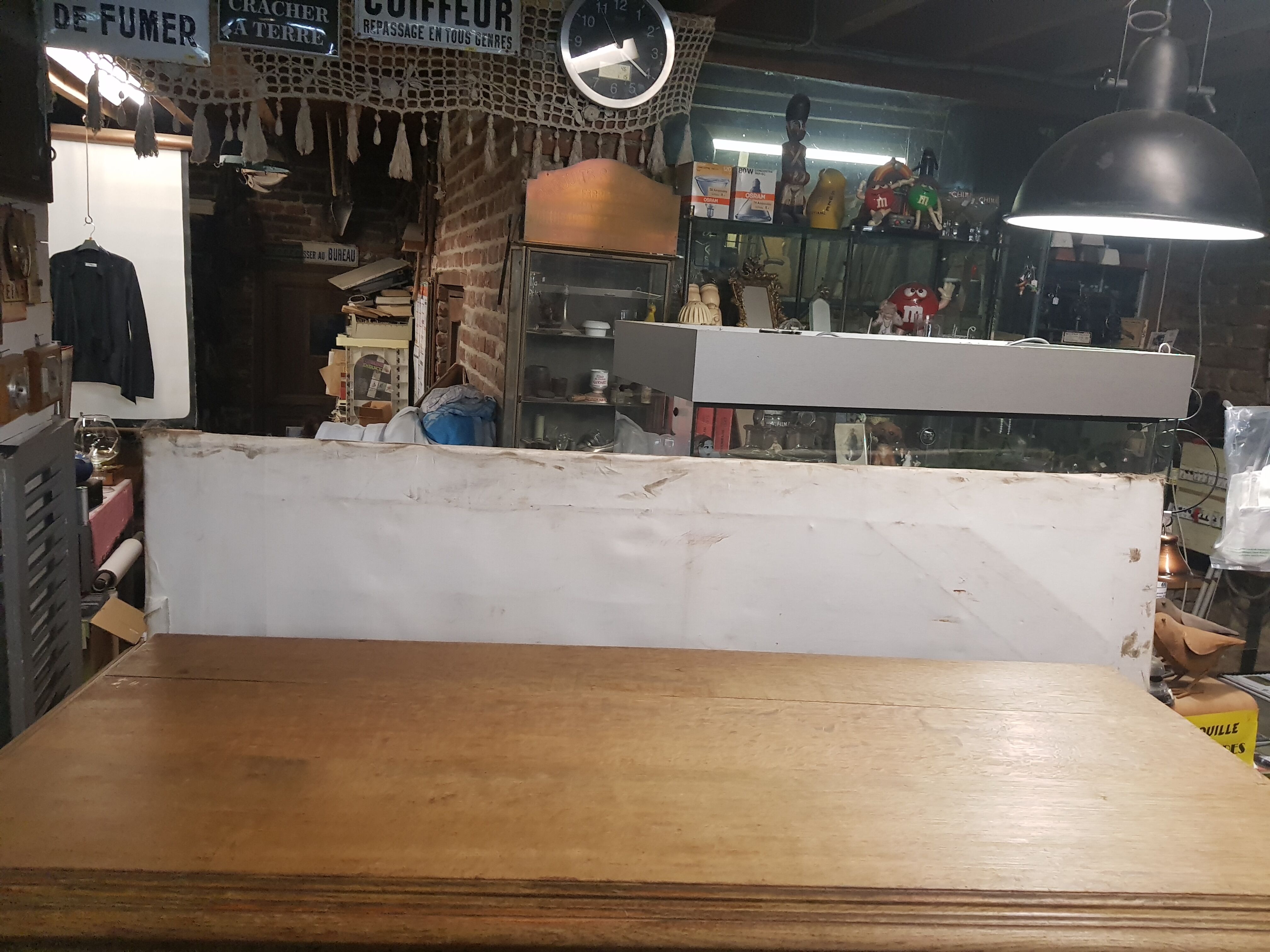 Parisian oak side board