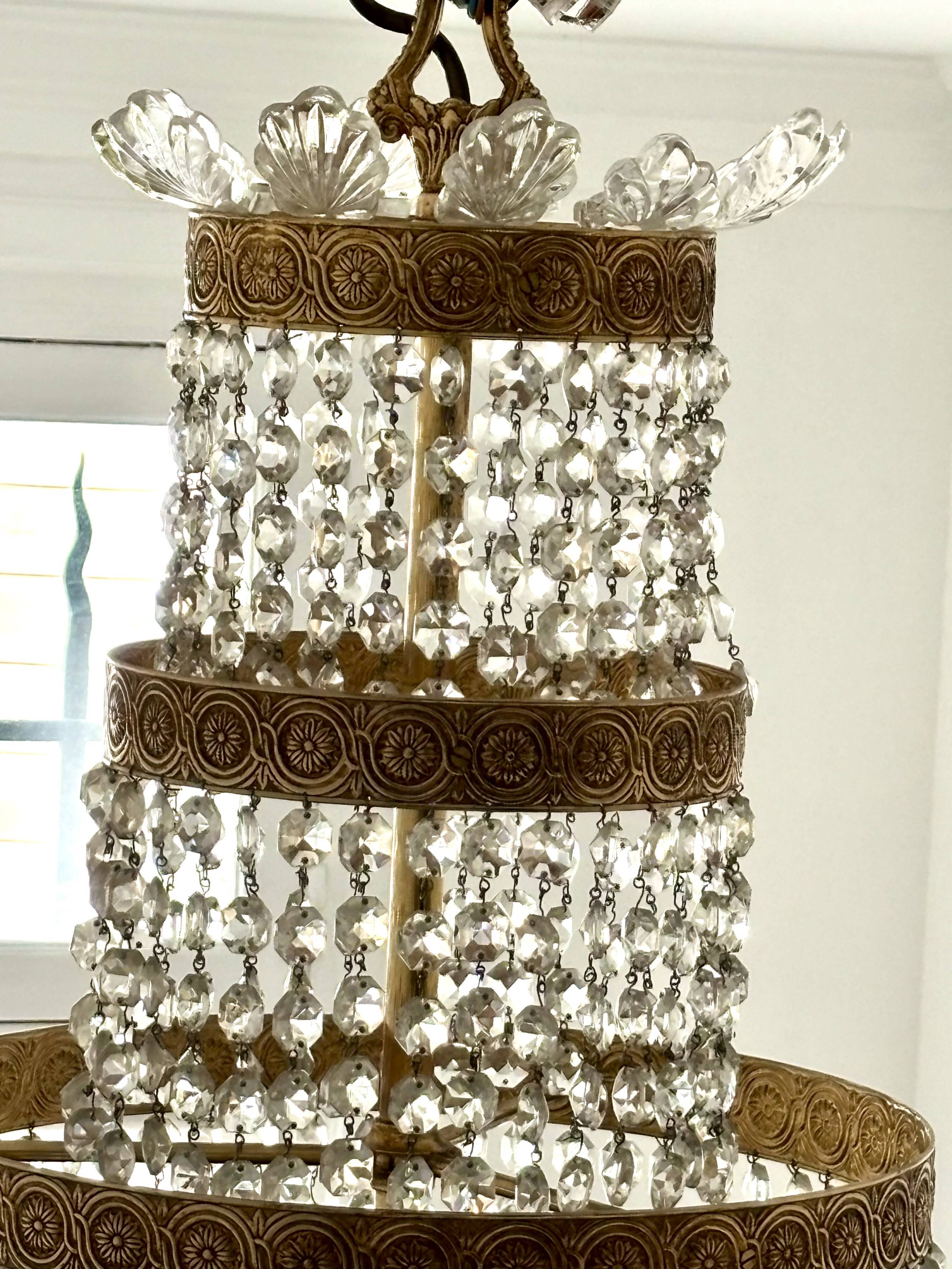 Crystal chandelier