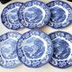 6 Lochs of Scotland Enoch Wedgwood Dessert Plates