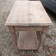 Side table console drawer solid wood air-gummed