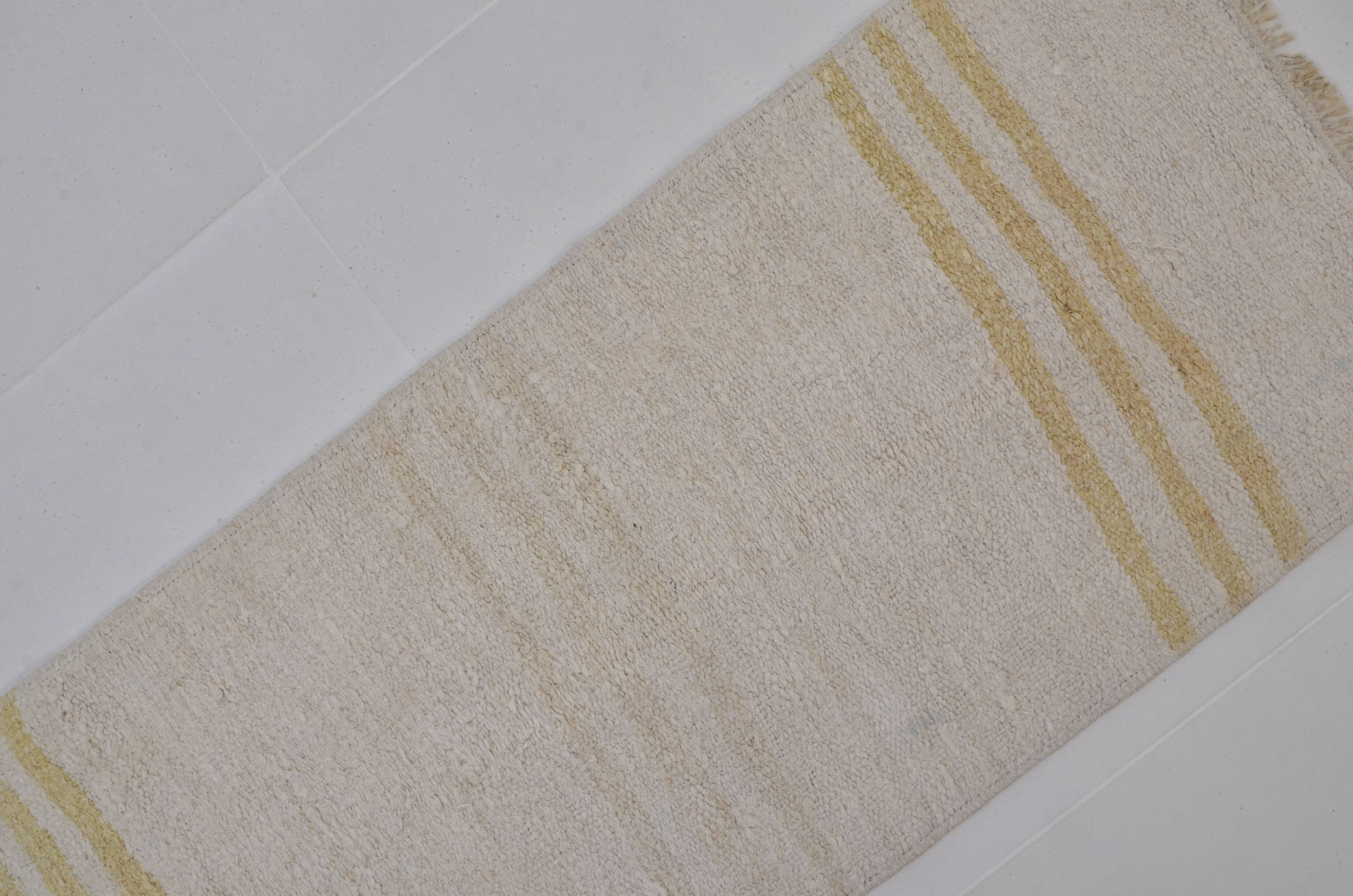 Small Vintage Hemp Kilim Rug sku3996