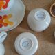 Coffee tea porcelain of retro 70s paris