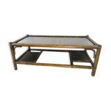 Table en rotin Manou vintage