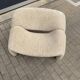 2x Artifort Groovy F598 Pierre Paulin, Pierre Frey: Chenille Igor (Sable)