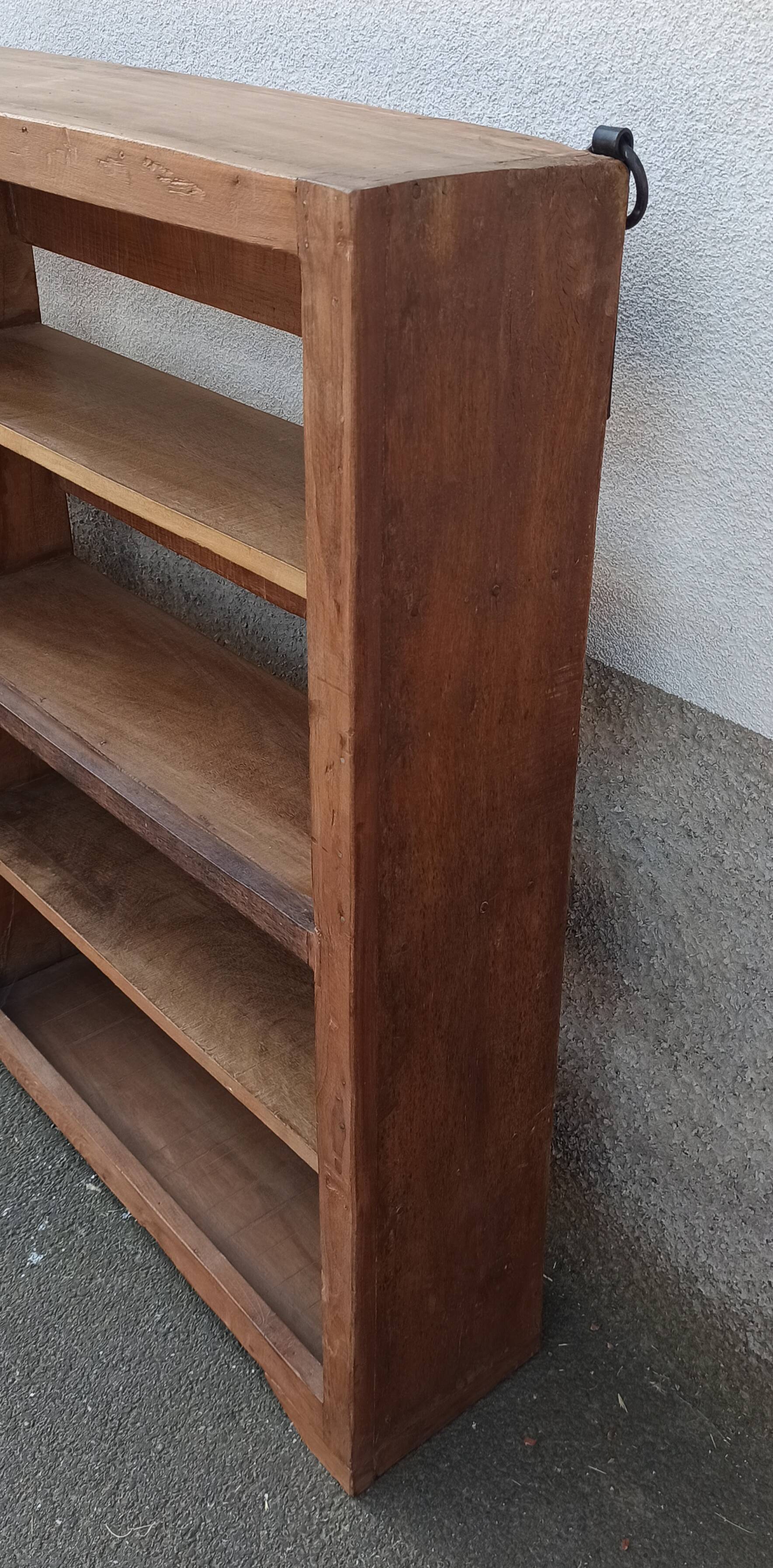 Old wooden wall shelf