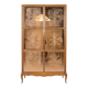 Art Deco wardrobe or cabinet with mirrors, France, 1920-1930s