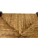 Vintage stool side table design brutalist design 60's dark oak