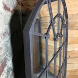 Mirror arched in wrought iron 180x137cm