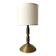Bronze lamp "acorns" 50s, vintage naturalist light fixture