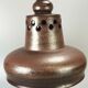 60s 70s Lamp Light Ceiling Lamp Ceramic Mid Century Space Age Brown