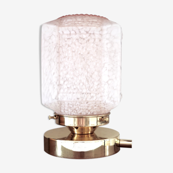 Pink Art deco pose lamp