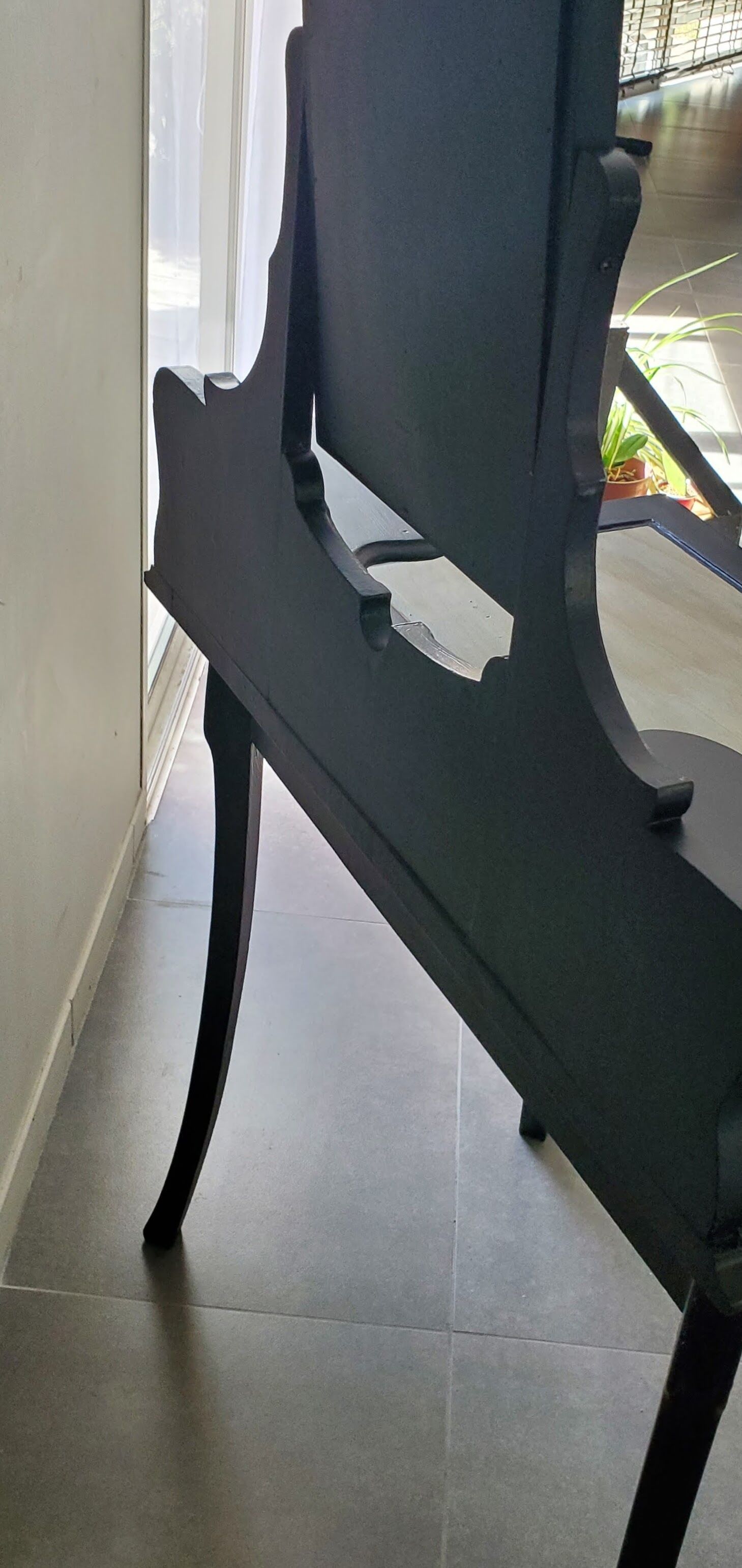 Dressing table black patina