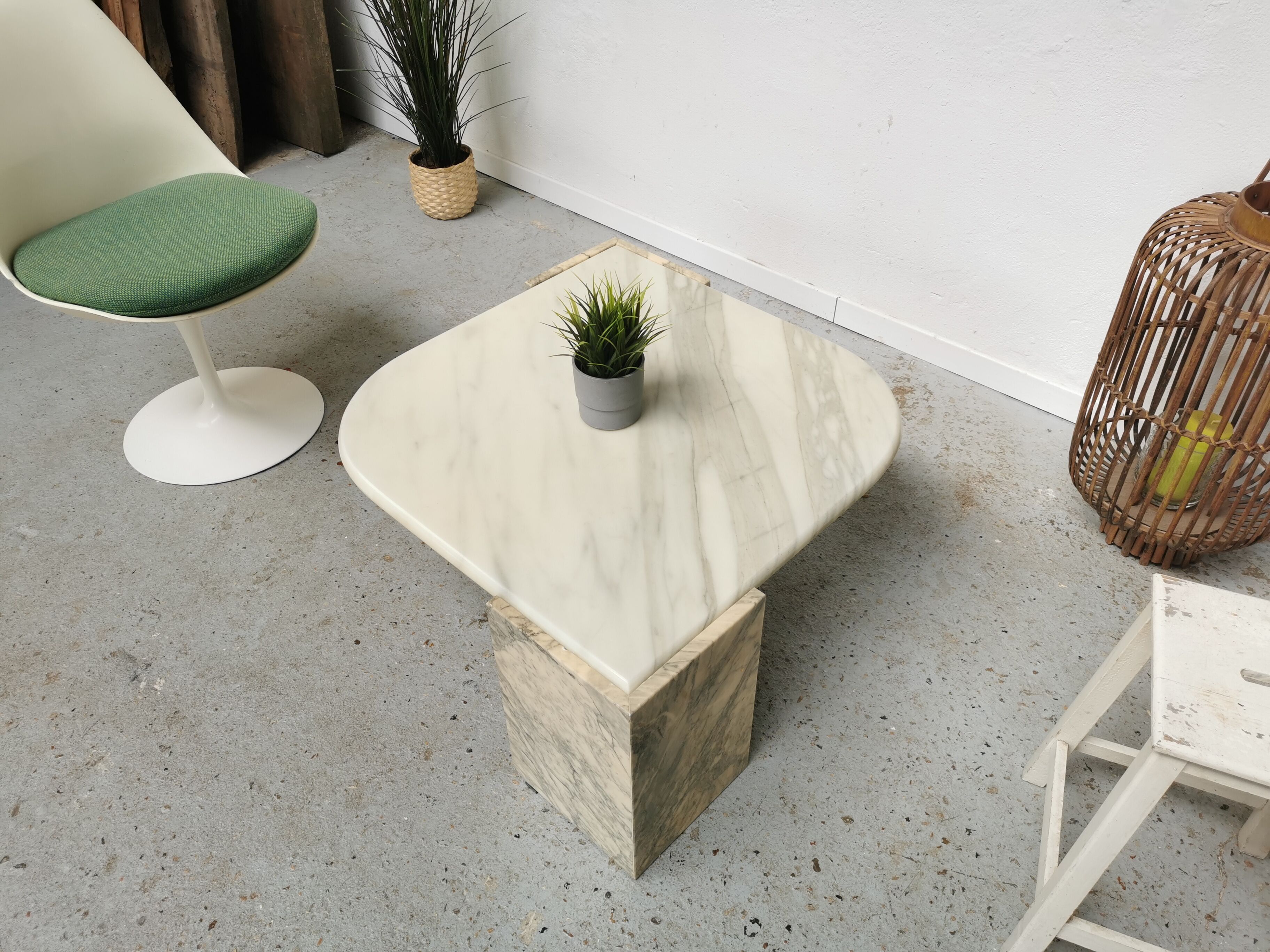 Table basse en marbre Roche Bobois
