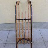 Wooden tobogganing