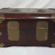 Chinese jewelry box in jade inlaid wood