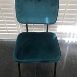 Chaises en velours