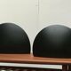 Postmodern Italian wall lamps model Piatto D9 by Sandro Colbertaldo and Paolo Rizzatto for Luceplan, set of 2.