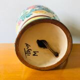 Majolica Italy ceramic lamp base