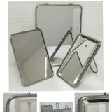three barber mirrors metal frame early to middle XXth