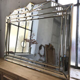 Italian design milked gold mirror