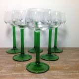 6 Alsace wine glasses
